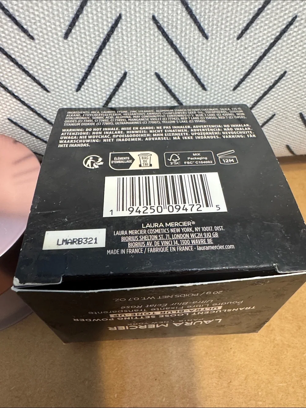 laura mercier Translucent Loose Setting Powder — Rose